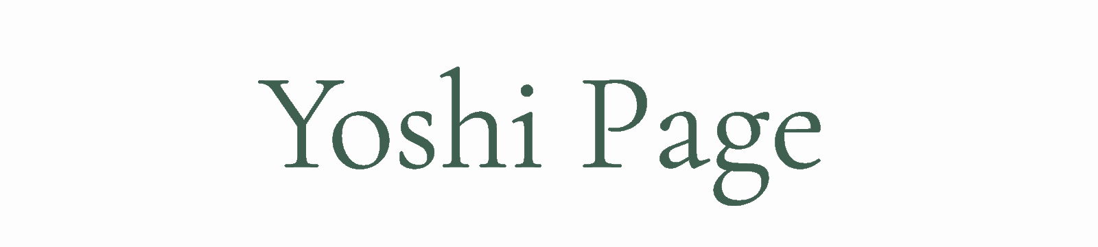 読書ブログ『Yoshi page』